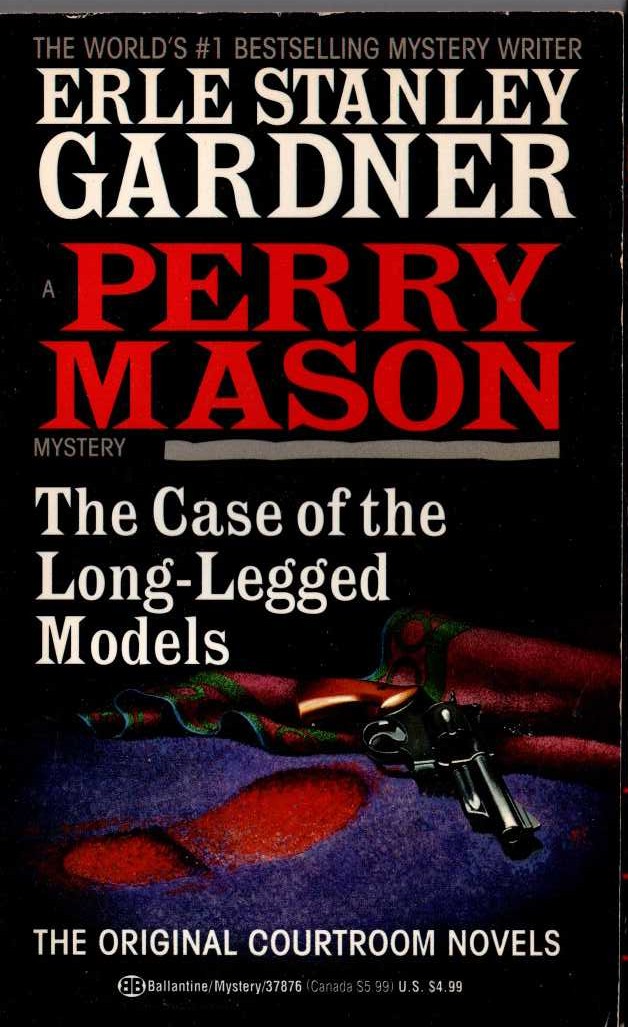 Erle Stanley Gardner  THE CASE OF THE LONG-LEGGED MODELS front book cover image