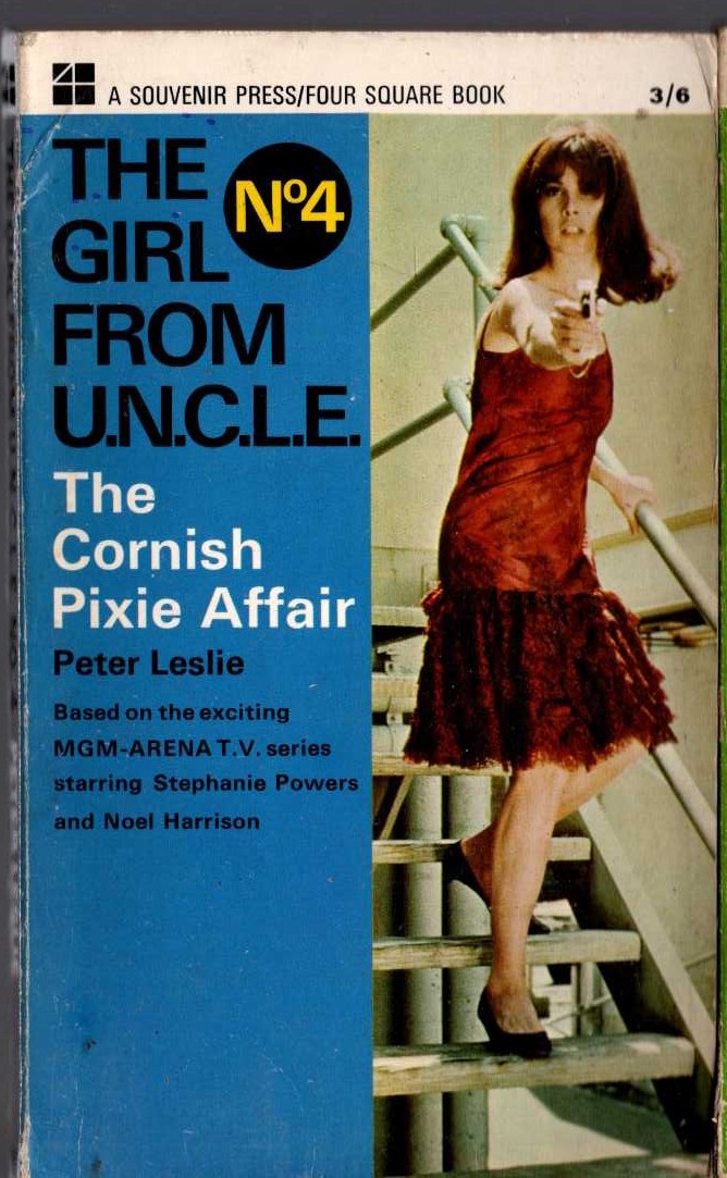 Peter Leslie  THE GIRL FROM U.N.C.L.E. No.4: THE CORNISH PIXIE AFFAIR front book cover image