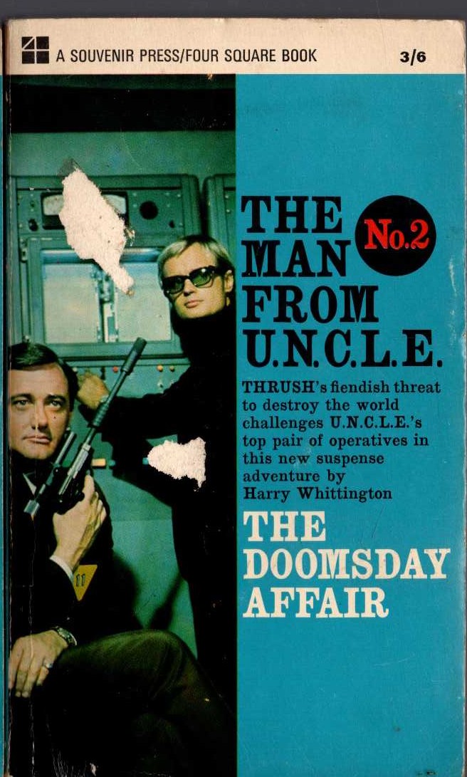 Harry Whittington  THE MAN FROM U.N.C.L.E. (2): The Doomsday Affair front book cover image