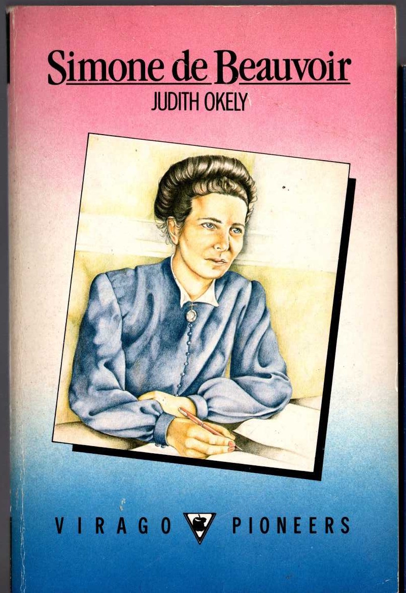 Judith Okely  SIMONE DE BEAUVOIR front book cover image