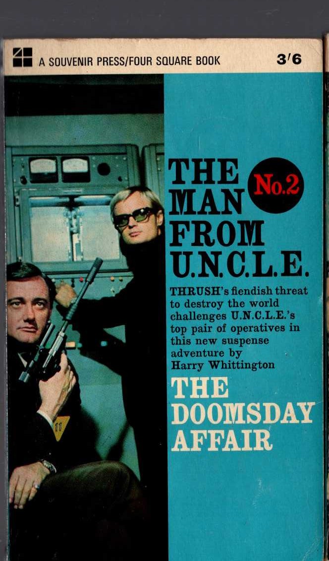 Harry Whittington  THE MAN FROM U.N.C.L.E. (2): The Doomsday Affair front book cover image