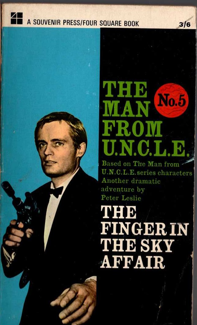 Peter Leslie  THE MAN FROM U.N.C.L.E. No.5: THE FINGER IN THE SKY AFFAIR front book cover image