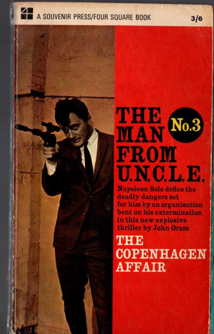 John Oram  THE MAN FROM U.N.C.L.E. (3): THE COPENHAGEN AFFAIR front book cover image