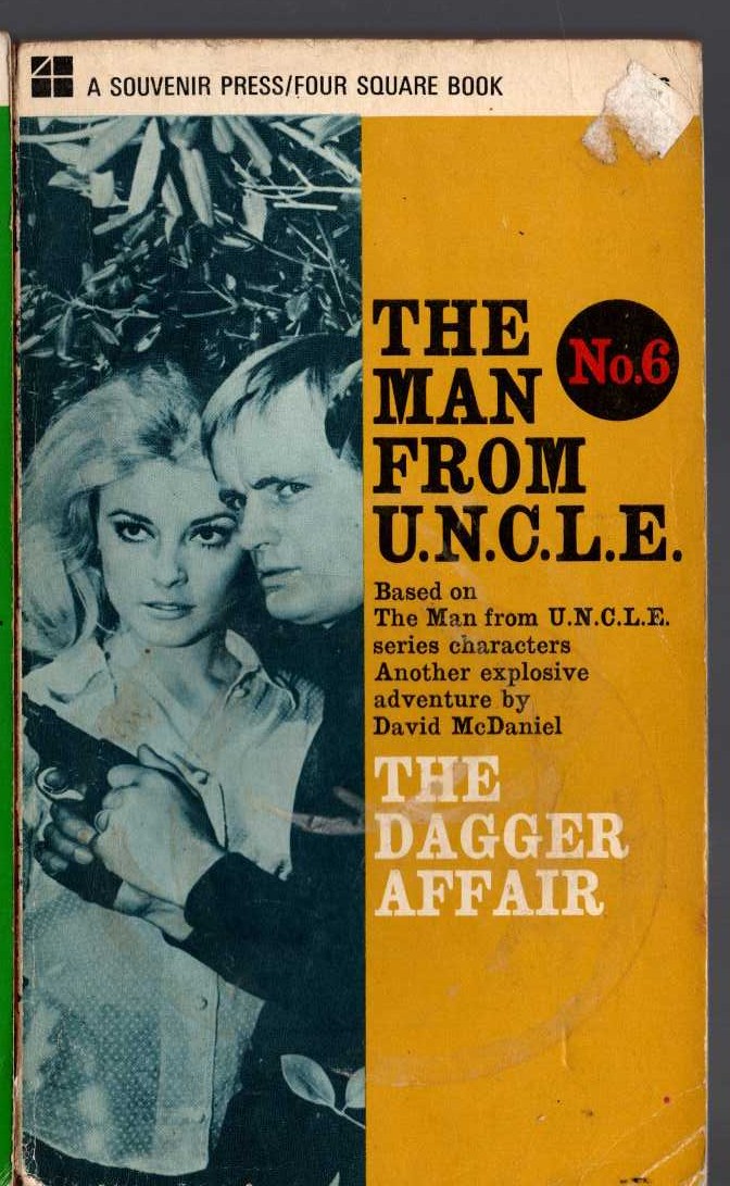 David McDaniel  THE MAN FROM U.N.C.L.E. No.6: THE DAGGER AFFAIR front book cover image