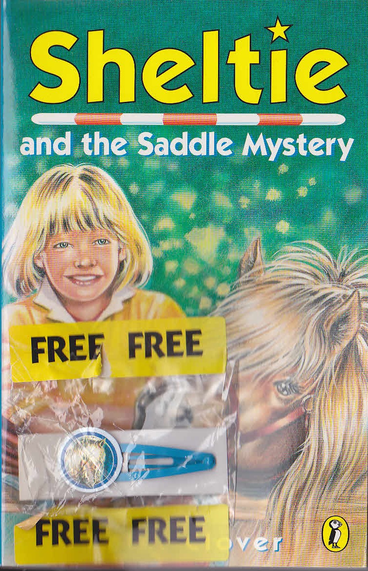 Peter Clover  #8: SHELTIE AND THE SADDLE MYSTERY front book cover image