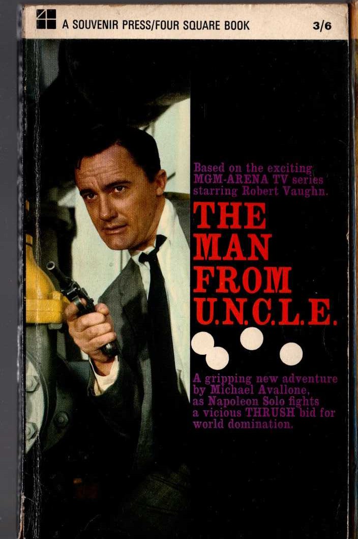 Michael Avallone  THE MAN FROM UNCLE No.1 front book cover image