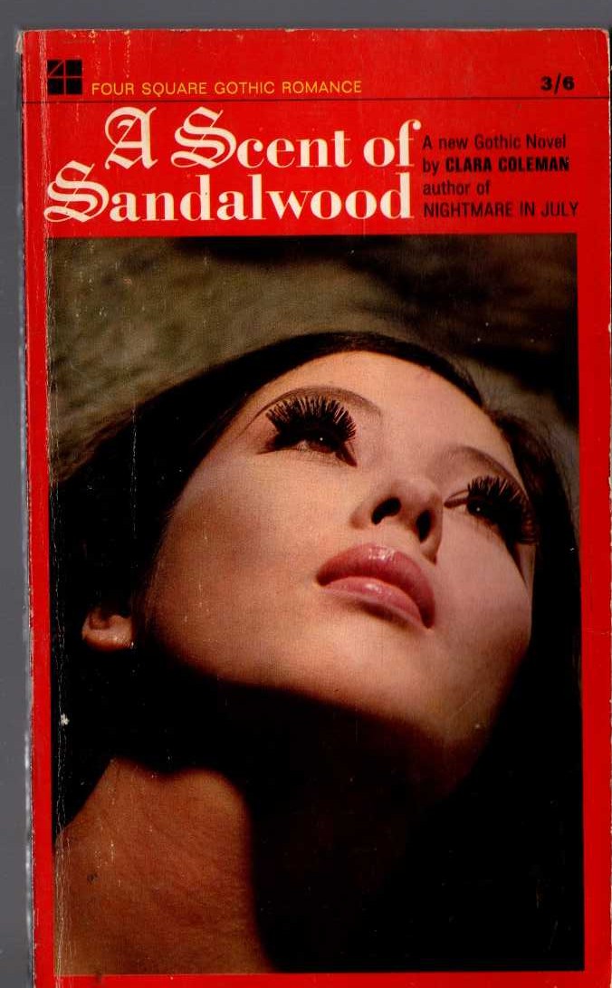 Clara Coleman  A SCENT OF SANDALWOOD front book cover image