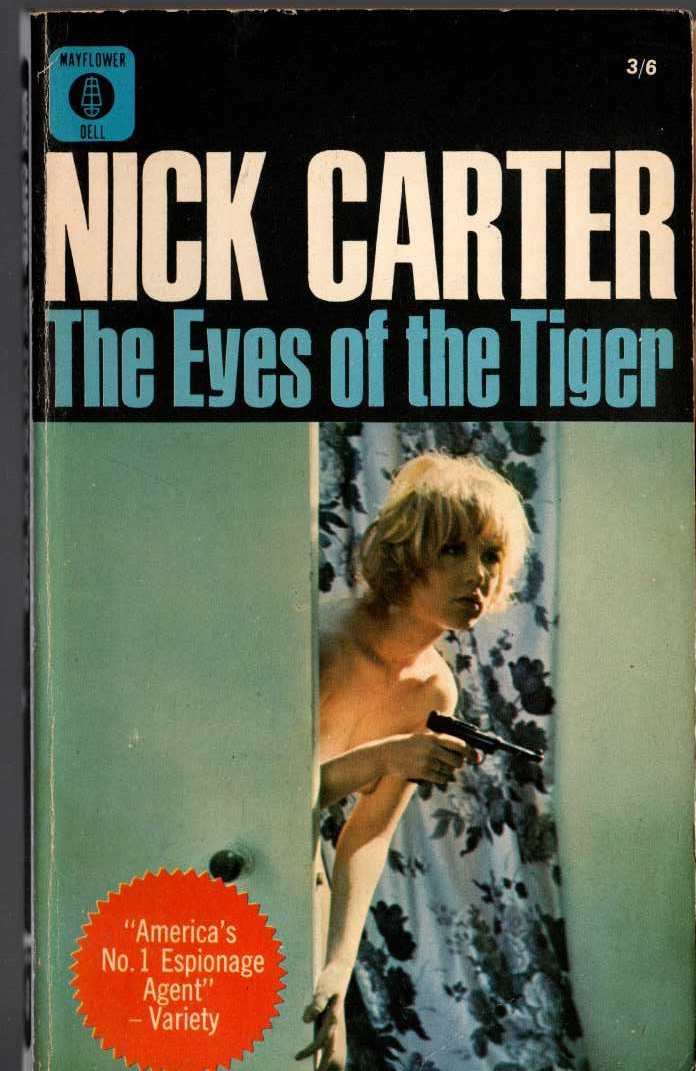 Nick Carter  THE EYES OF THE TIGER front book cover image