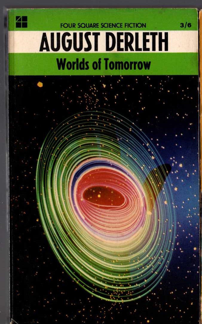 August Derleth  WORLDS OF TOMORROW front book cover image
