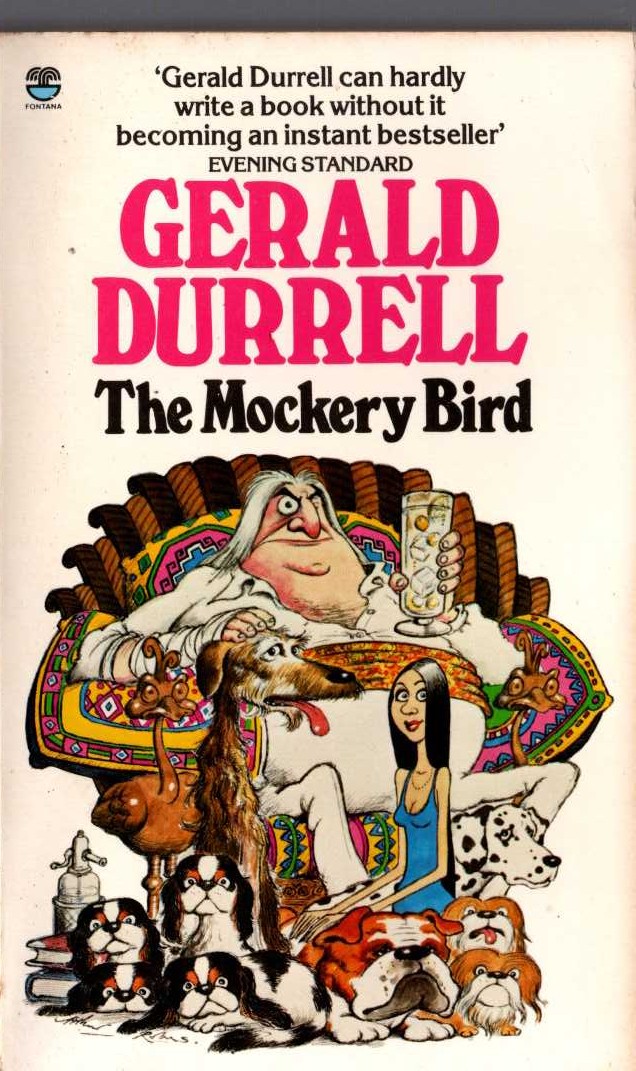 Gerald Durrell  THE MOCKERY BIRD front book cover image