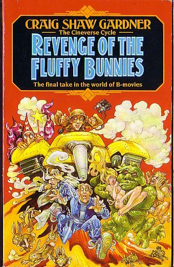 Craig Shaw Gardner  REVENGE OF THE FLUFFY BUNNIES front book cover image