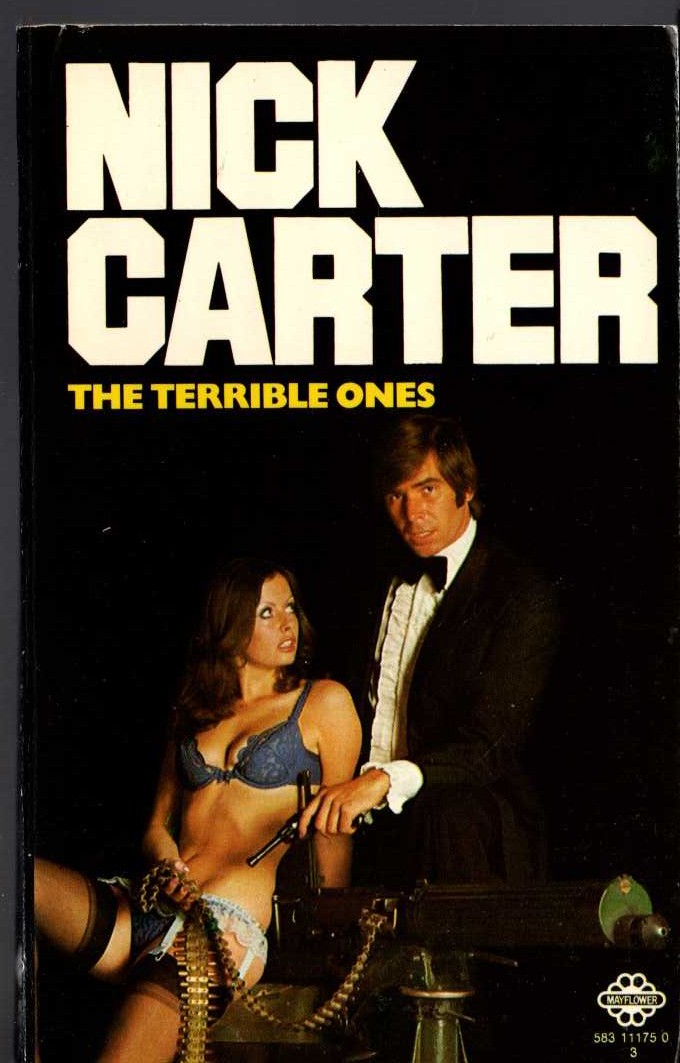 Nick Carter  THE TERRIBLE ONES front book cover image