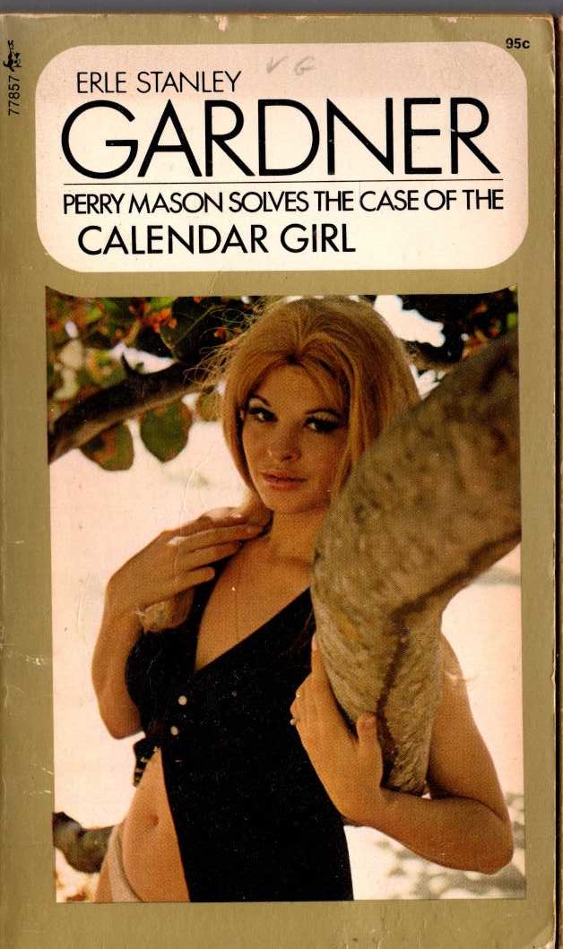 Erle Stanley Gardner  THE CASE OF THE CALENDAR GIRL front book cover image