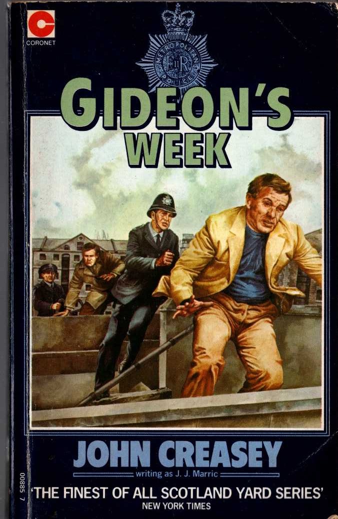 J.J. Marric  GIDEON'S WEEK front book cover image