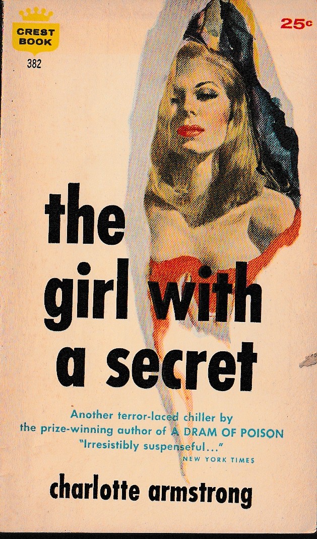 Charlotte Armstrong  THE GIRL WITH A SECRET front book cover image