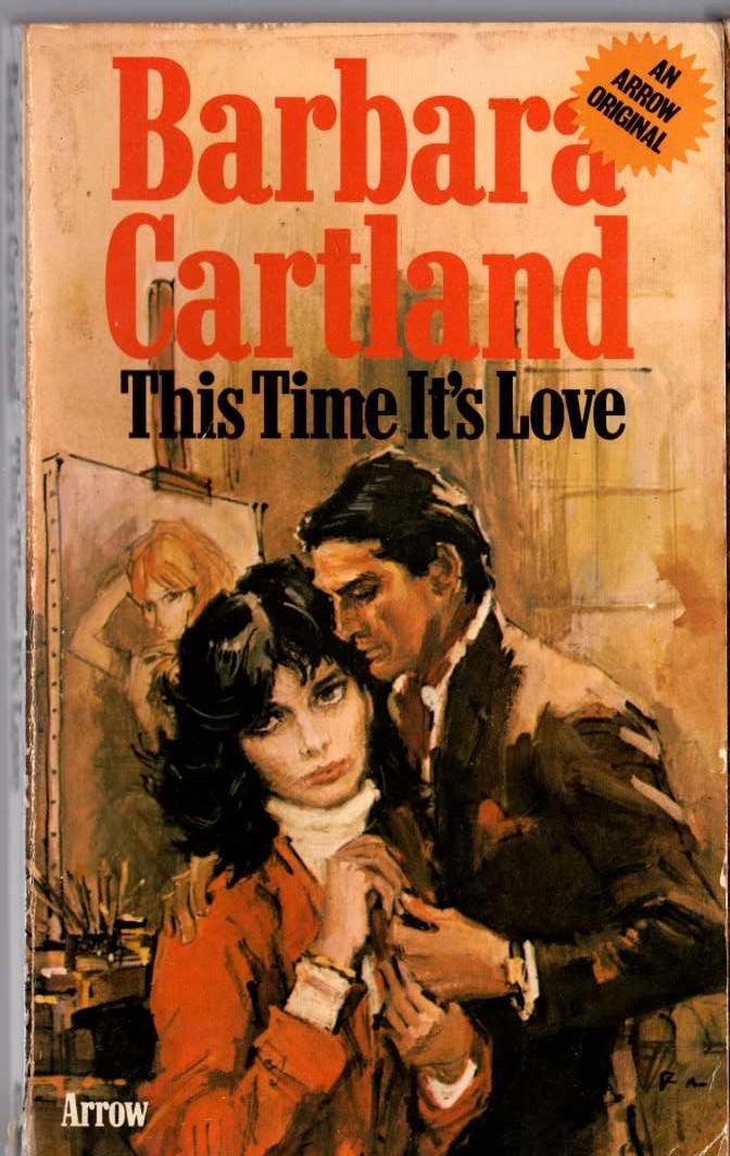 Barbara Cartland  THIS TIME IT'S LOVE front book cover image