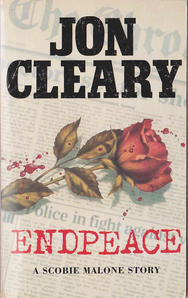 Jon Cleary  ENDPEACE front book cover image