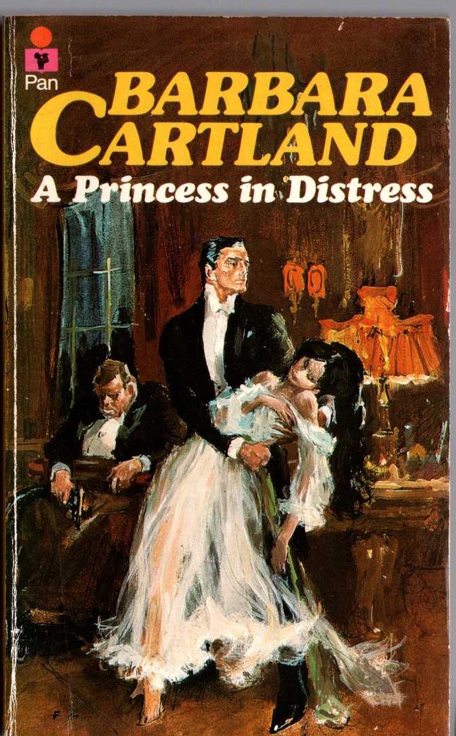 Barbara Cartland  A PRINCESS IN DISTRESS front book cover image