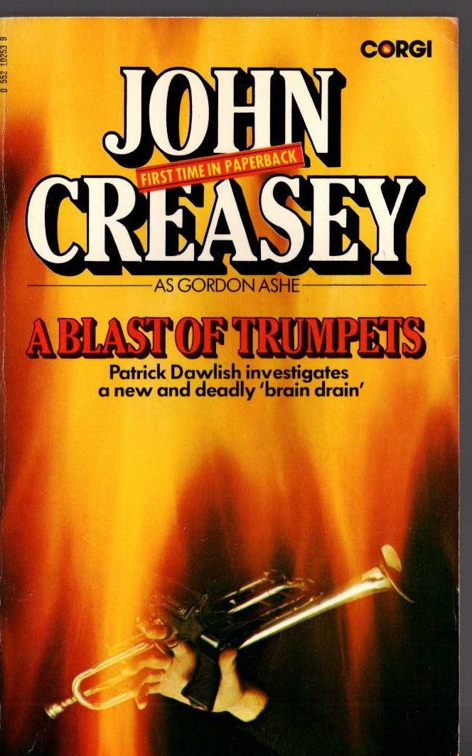 Gordon Ashe  A BLAST OF TRUMPETS front book cover image