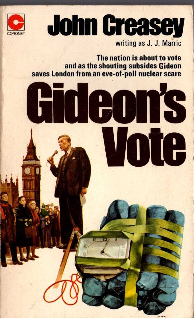 J.J. Marric  GIDEON'S VOTE front book cover image