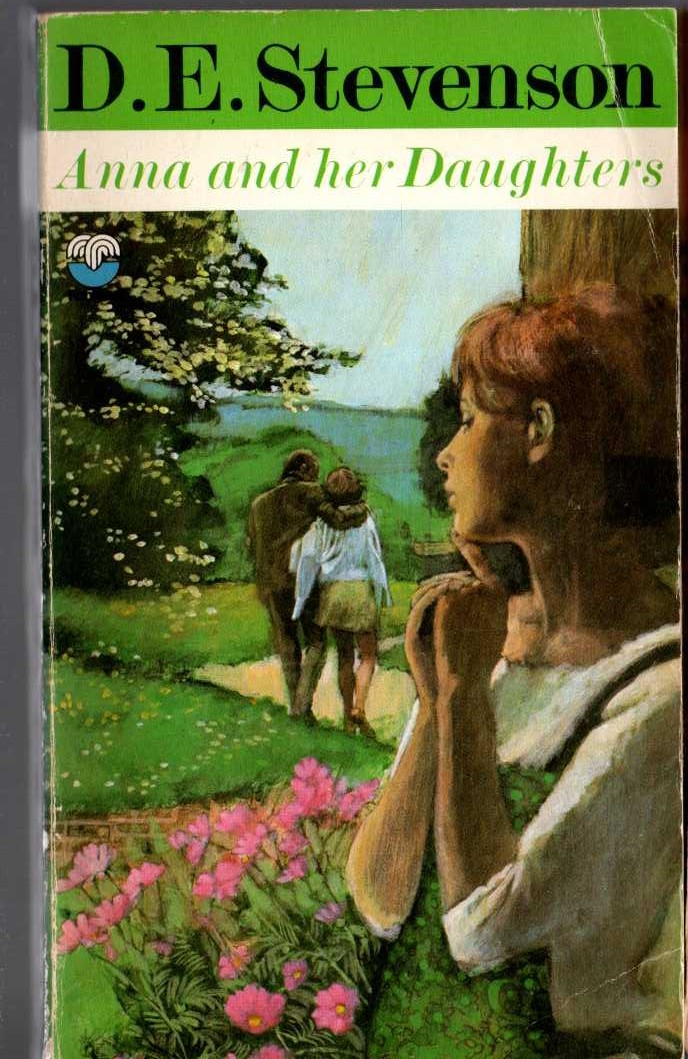 D.E. Stevenson  ANNA AND HER DAUGHTERS front book cover image