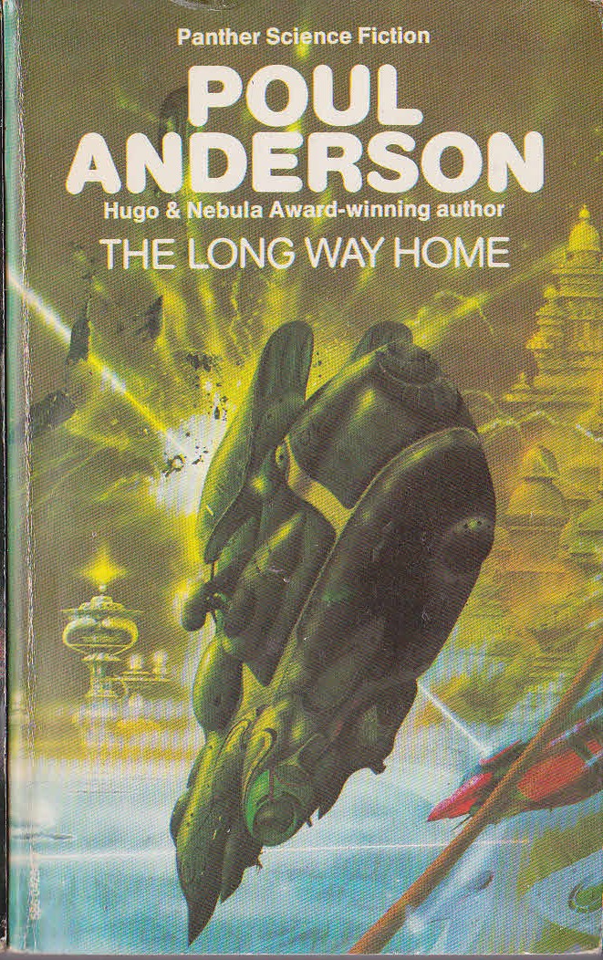 Poul Anderson  THE LONG WAY HOME front book cover image