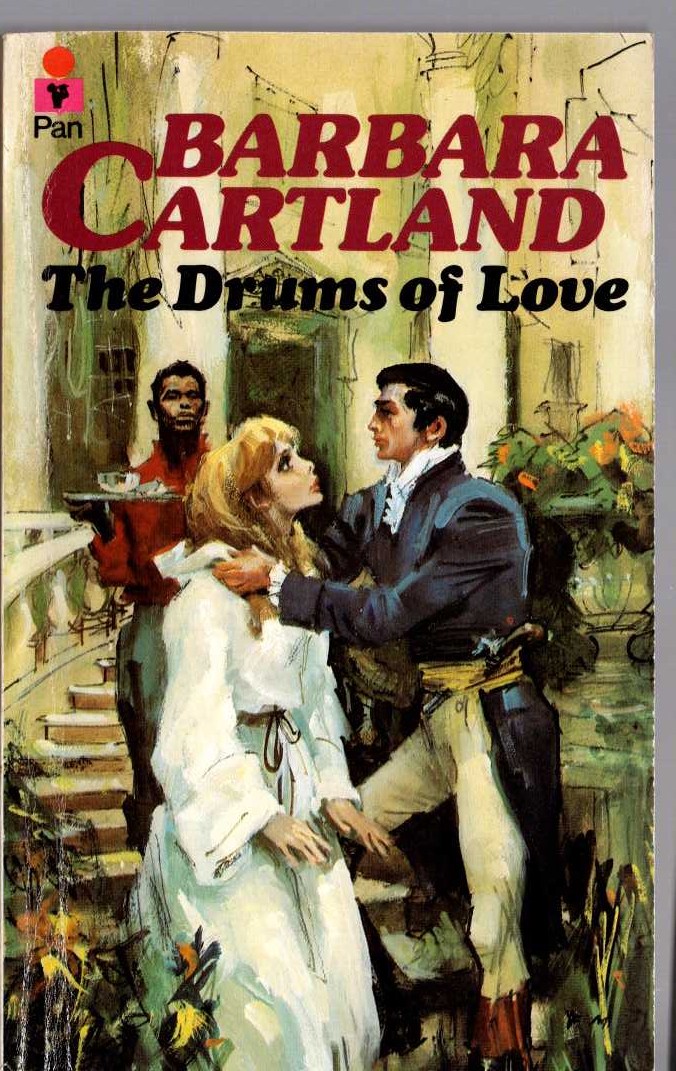 Barbara Cartland  THE DRUMS OF LOVE front book cover image