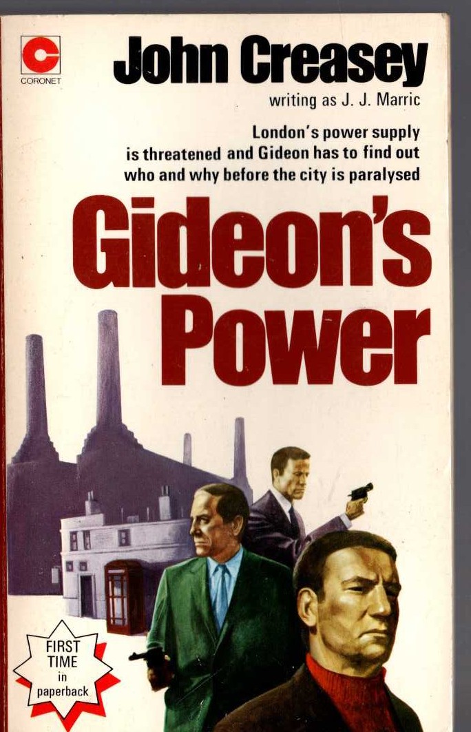 J.J. Marric  GIDEON'S POWER front book cover image