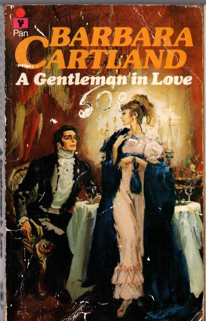 Barbara Cartland  A GENTLEMAN IN LOVE front book cover image