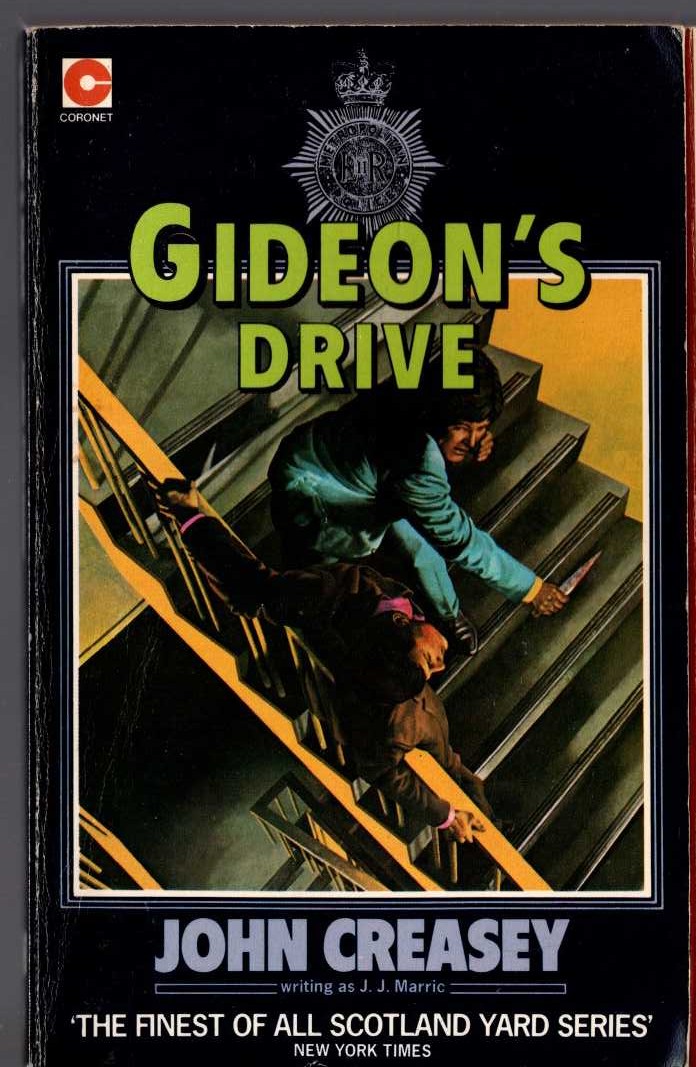 J.J. Marric  GIDEON'S DRIVE front book cover image