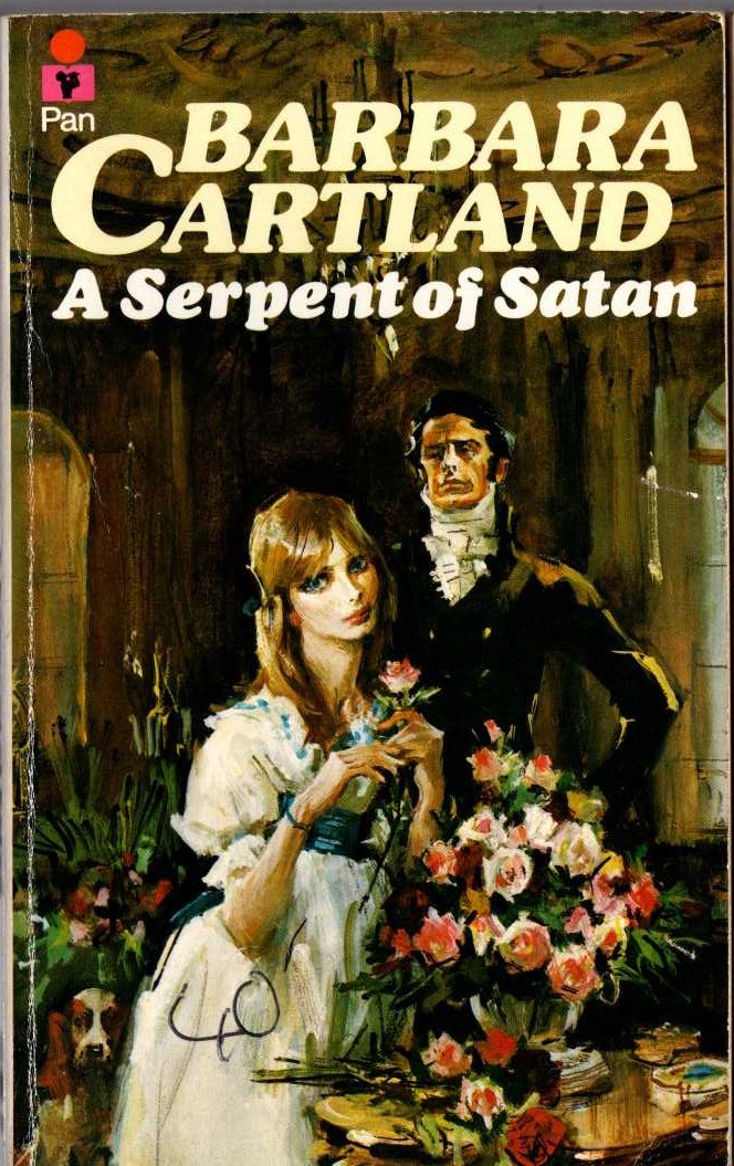 Barbara Cartland  A SERPENT OF SATAN front book cover image