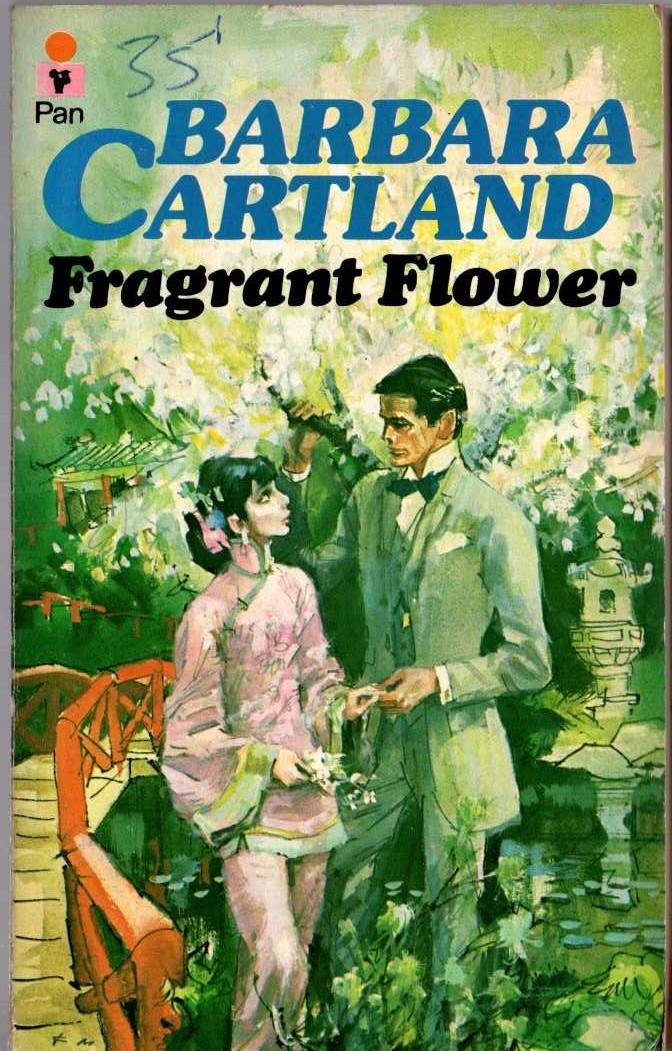 Barbara Cartland  FRAGRANT FLOWER front book cover image