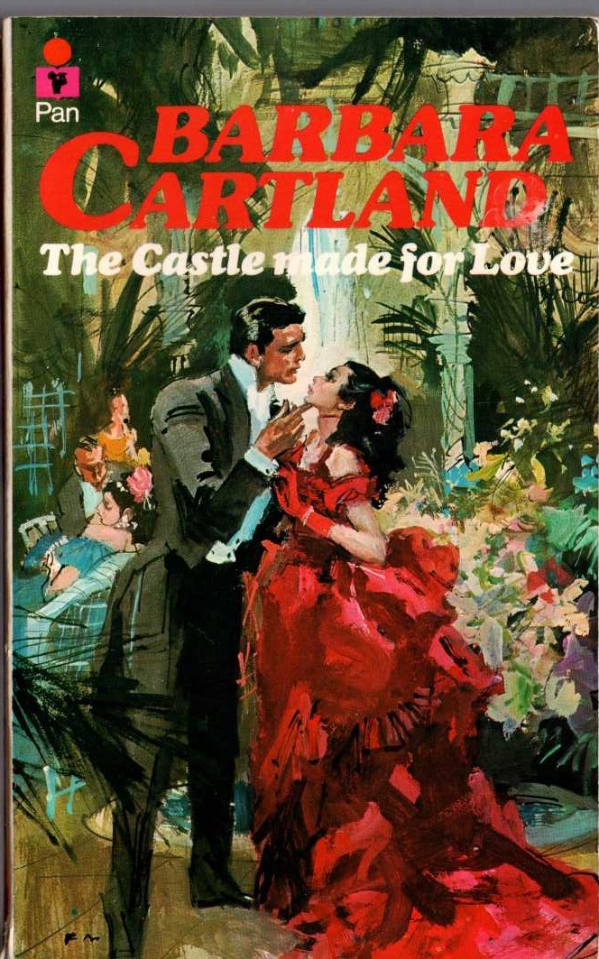 Barbara Cartland  THE CASTLE MADE FOR LOVE front book cover image