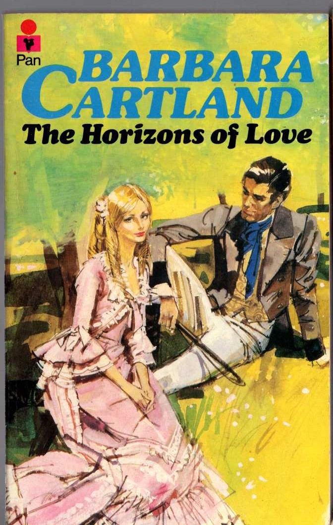 Barbara Cartland  THE HORIZONS OF LOVE front book cover image