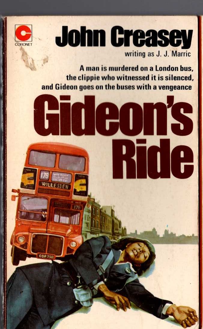 J.J. Marric  GIDEON'S RIDE front book cover image
