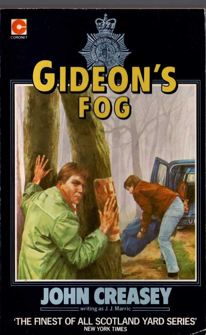 J.J. Marric  GIDEON'S FOG front book cover image