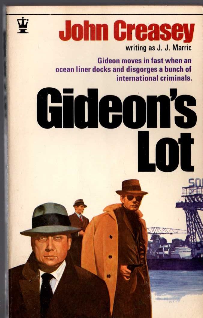 J.J. Marric  GIDEON'S LOT front book cover image
