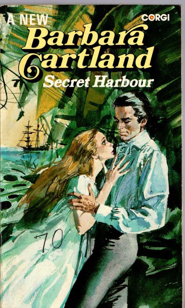 Barbara Cartland  SECRET HARBOUR front book cover image