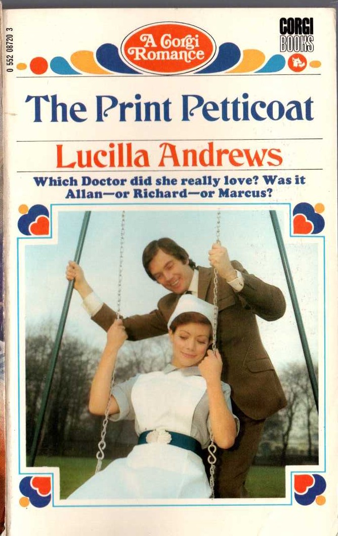 Lucilla Andrews  THE PRINT PETTICOAT front book cover image