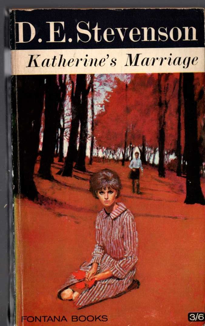 D.E. Stevenson  KATHERINE'S MARRIAGE front book cover image