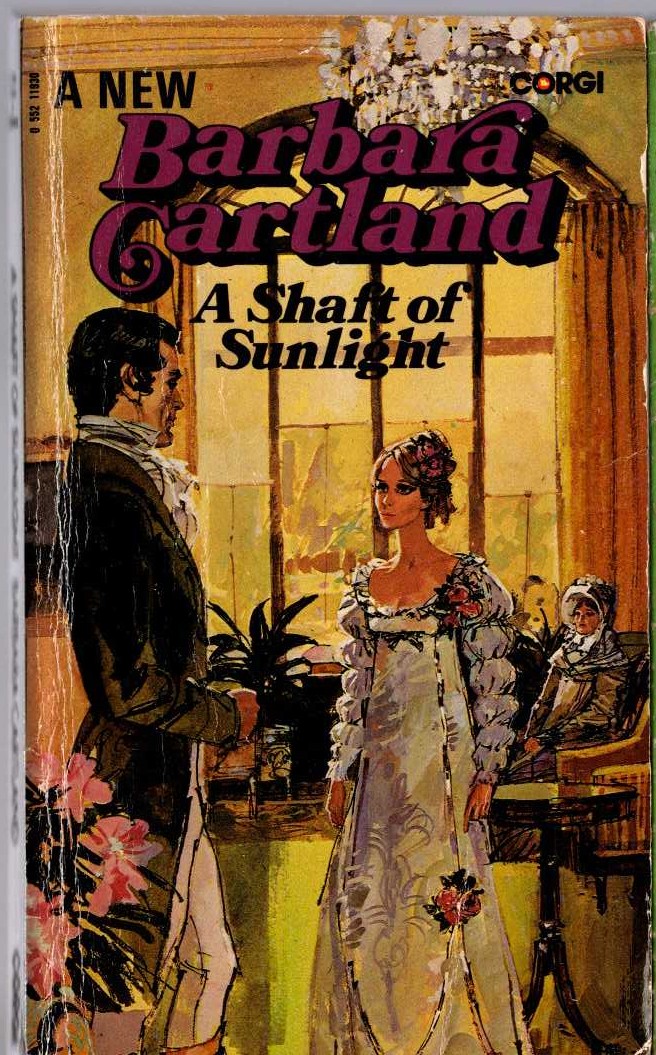 Barbara Cartland  A SHAFT OF SUNLIGHT front book cover image