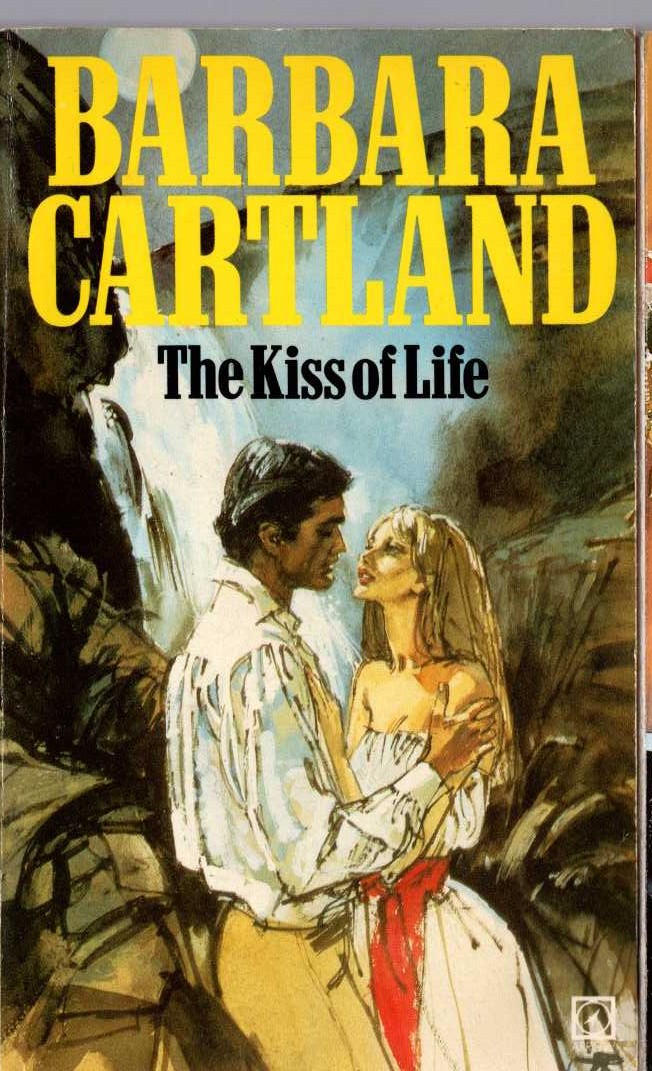 Barbara Cartland  THE KISS OF LIFE front book cover image