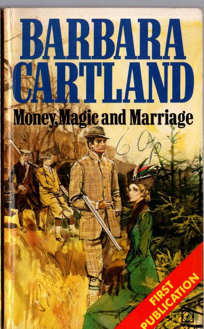 Barbara Cartland  MONEY, MAGIC AND MARRIAGE front book cover image
