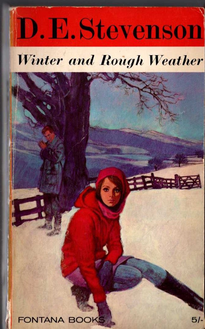 D.E. Stevenson  WINTER AND ROUGH WEATHER front book cover image