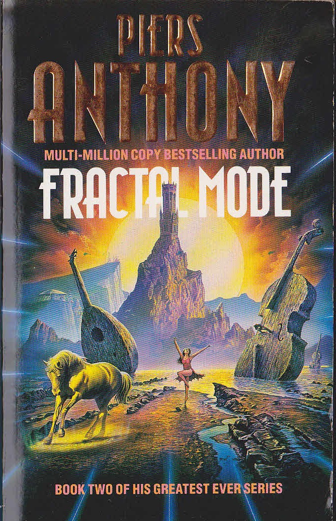 Piers Anthony  FRACTAL MODE front book cover image