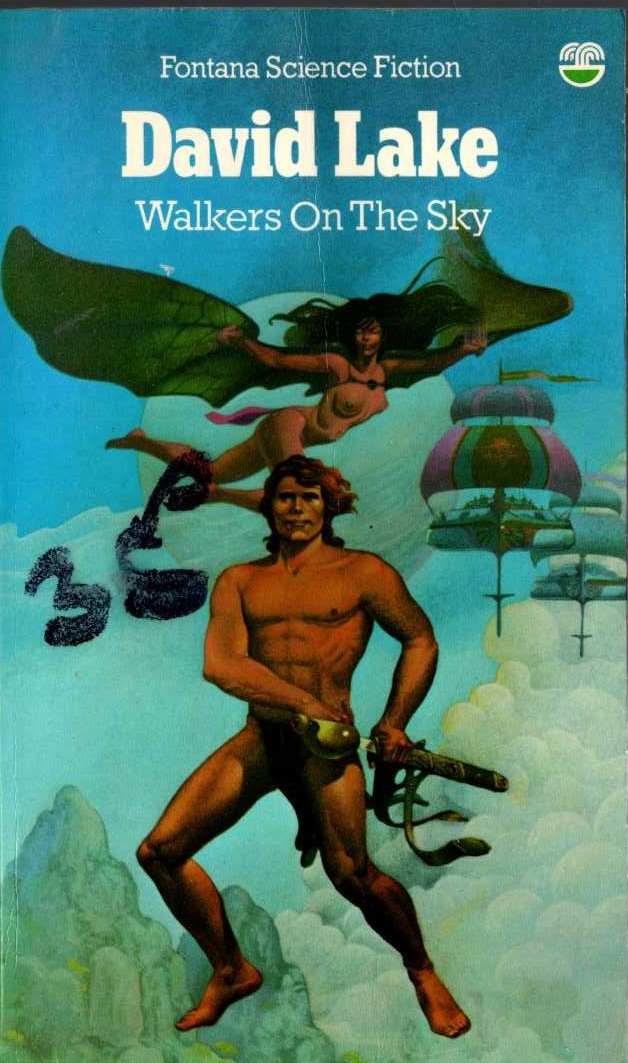 David Lake  WALKERS ON THE SKY front book cover image