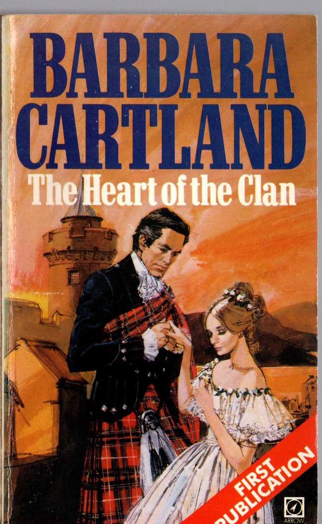 Barbara Cartland  THE HEART OF THE CLAN front book cover image