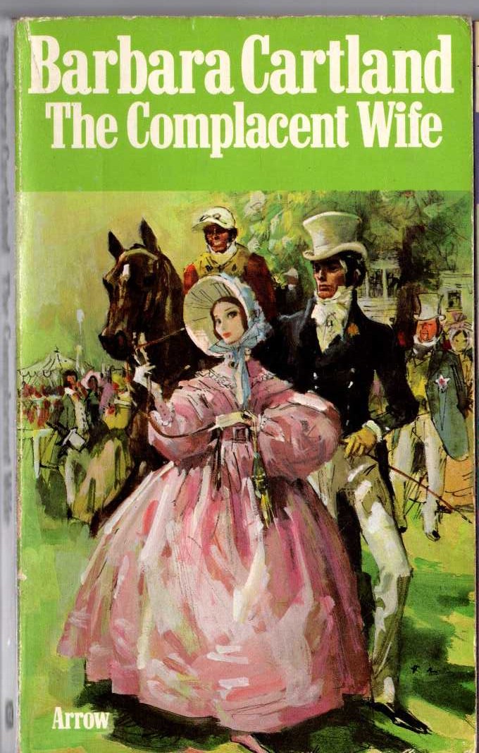 Barbara Cartland  THE COMPLACENT WIFE front book cover image