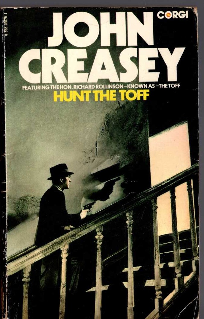 John Creasey  HUNT THE TOFF front book cover image