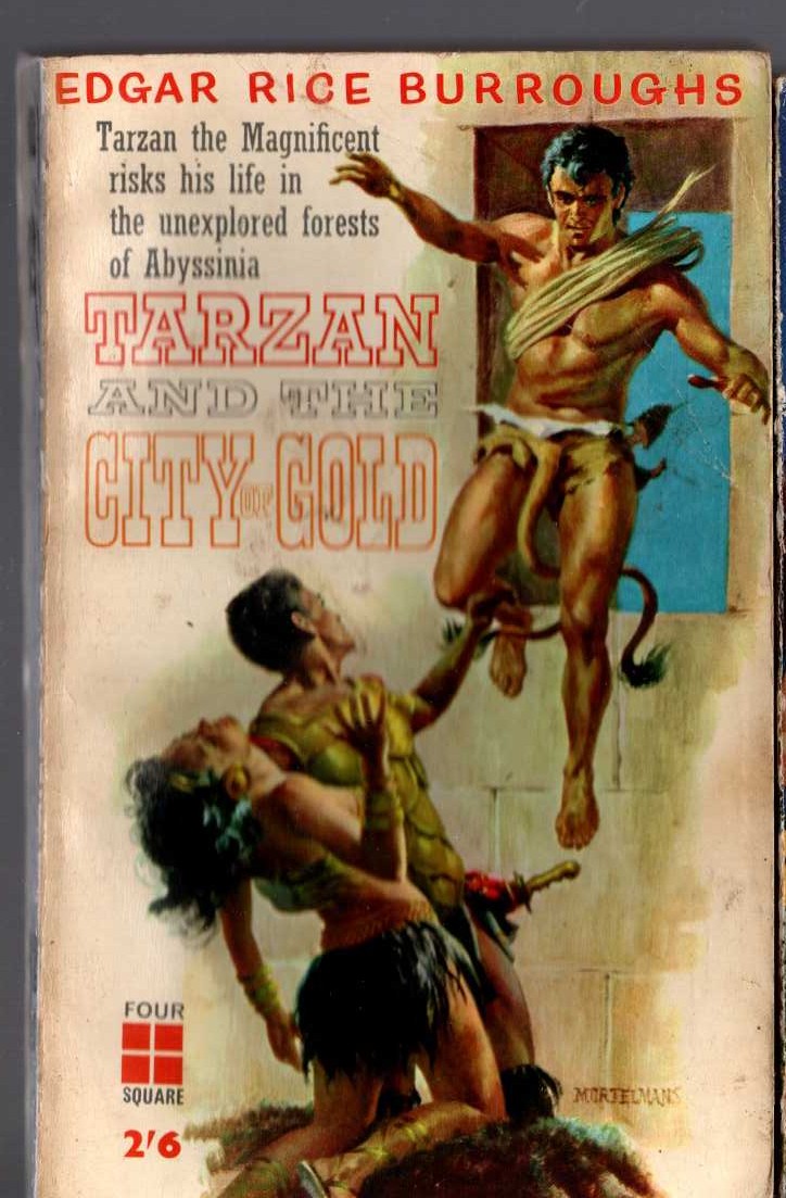Edgar Rice Burroughs  TARZAN AND THE FORBIDDEN CITY front book cover image